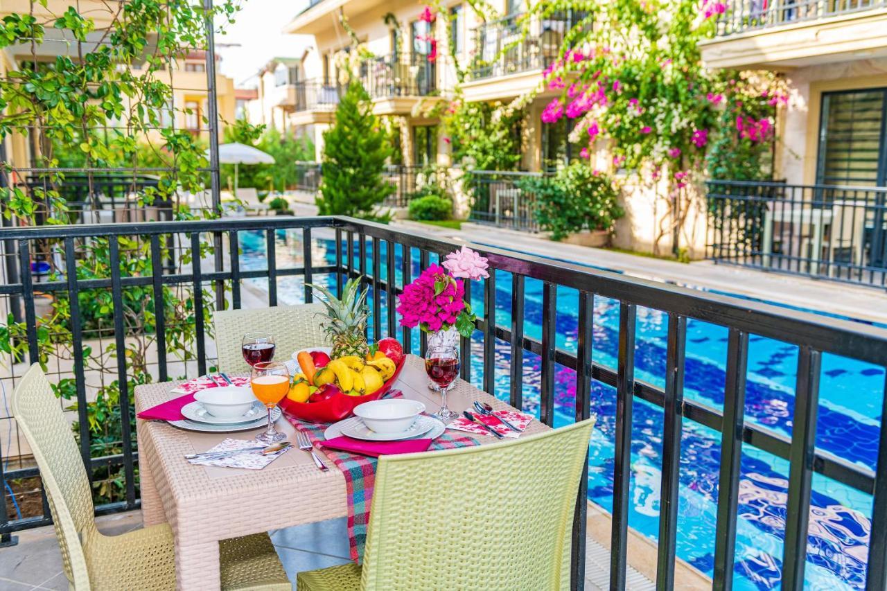 Yasam Park Apart Hotel - Fethiye Calis Beach Eksteriør bilde