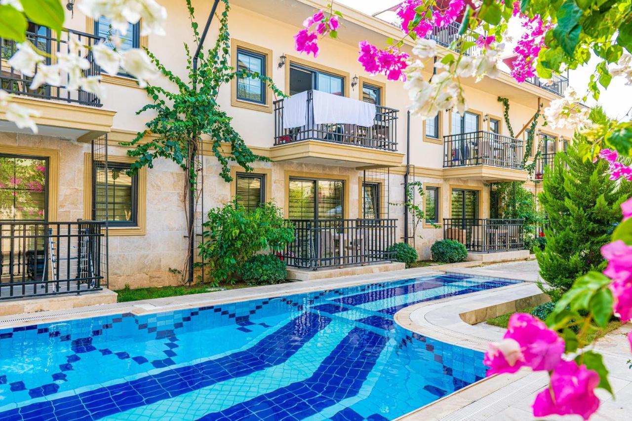 Yasam Park Apart Hotel - Fethiye Calis Beach Eksteriør bilde