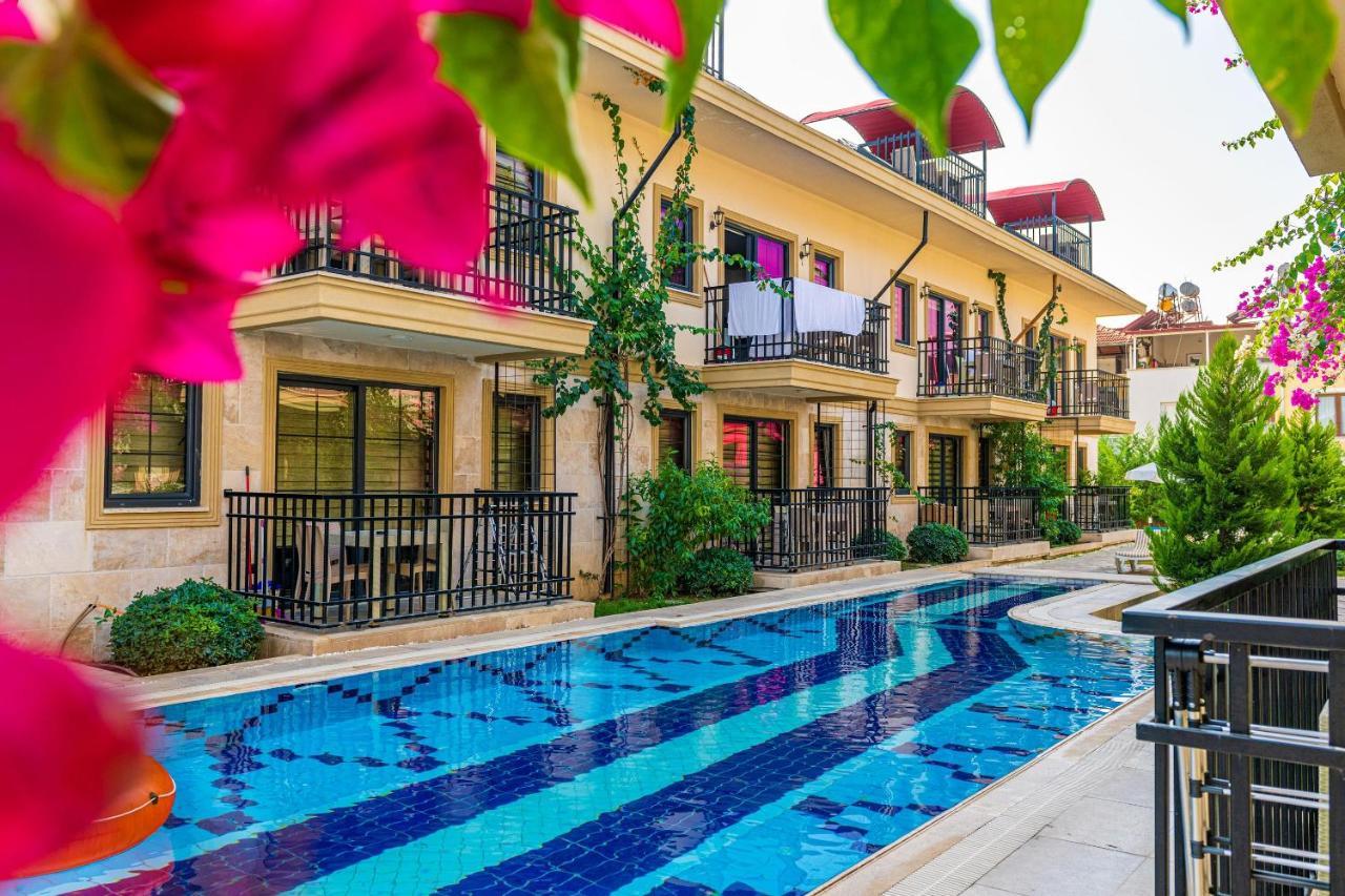 Yasam Park Apart Hotel - Fethiye Calis Beach Eksteriør bilde