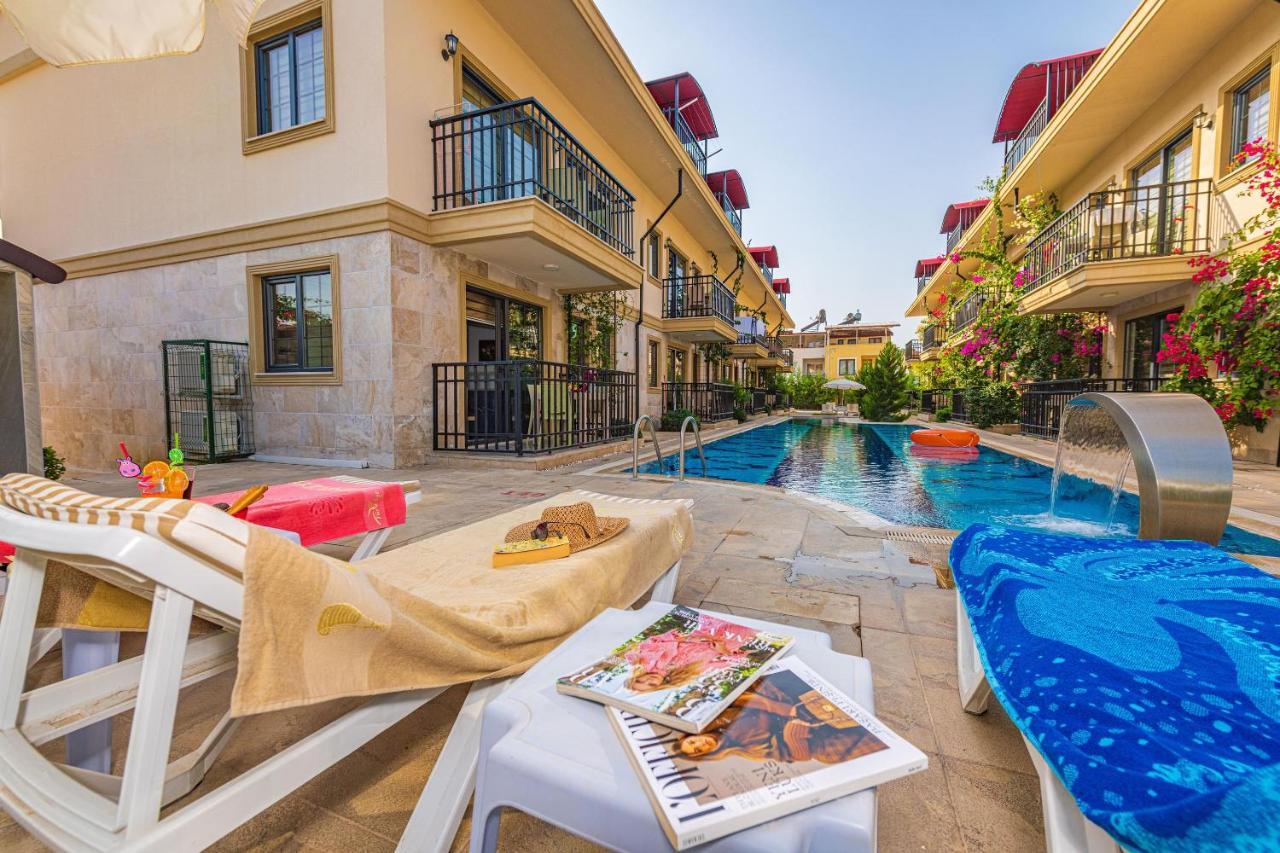 Yasam Park Apart Hotel - Fethiye Calis Beach Eksteriør bilde