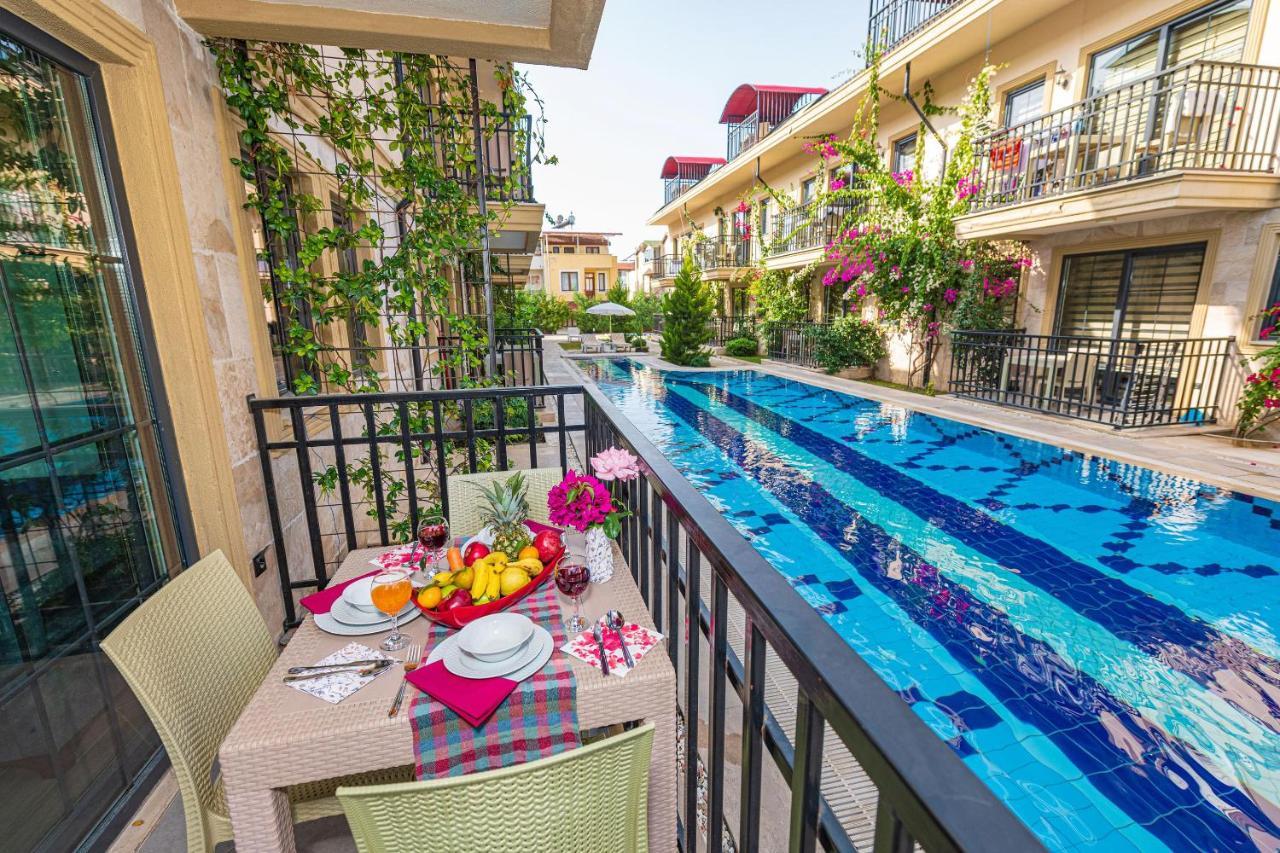 Yasam Park Apart Hotel - Fethiye Calis Beach Eksteriør bilde