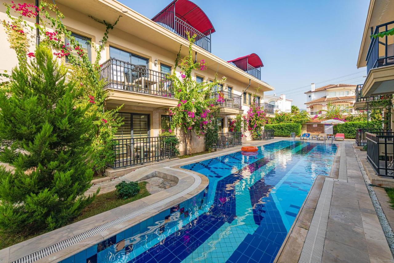Yasam Park Apart Hotel - Fethiye Calis Beach Eksteriør bilde