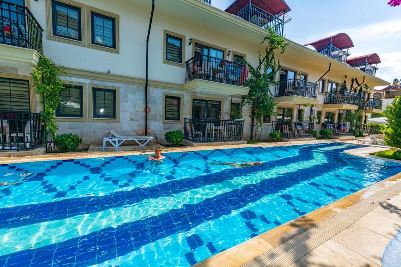Yasam Park Apart Hotel - Fethiye Calis Beach Eksteriør bilde