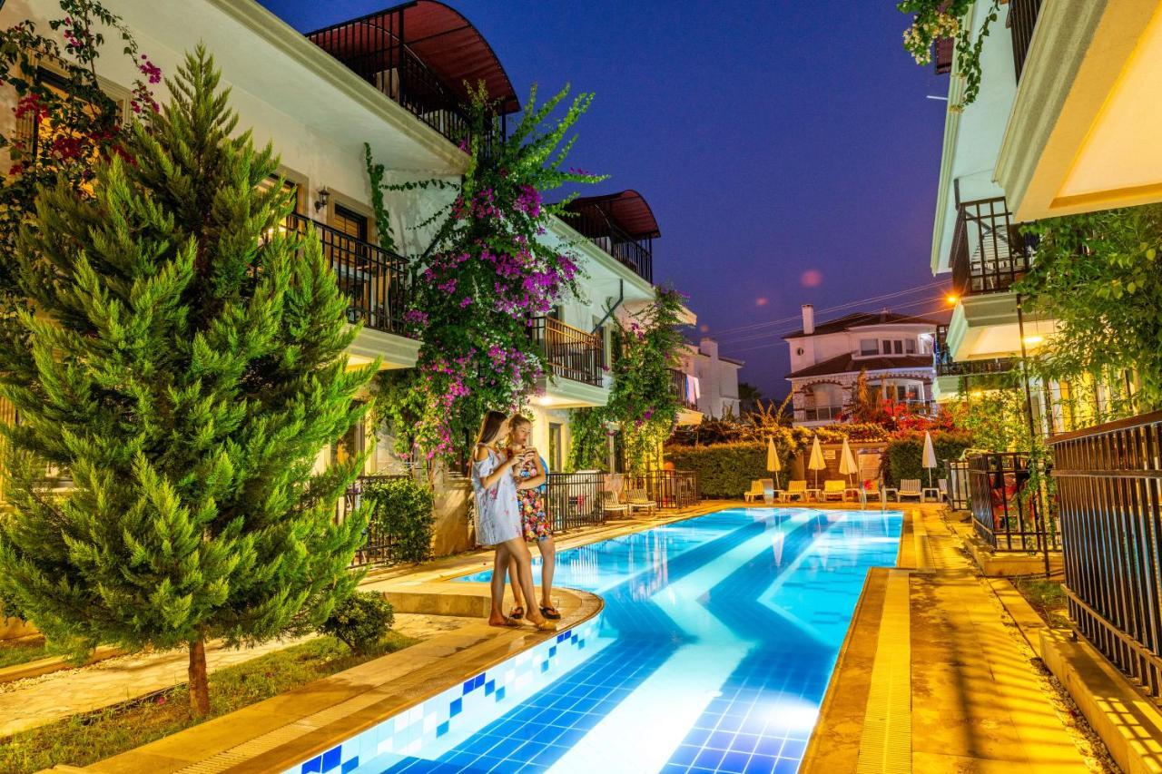 Yasam Park Apart Hotel - Fethiye Calis Beach Eksteriør bilde