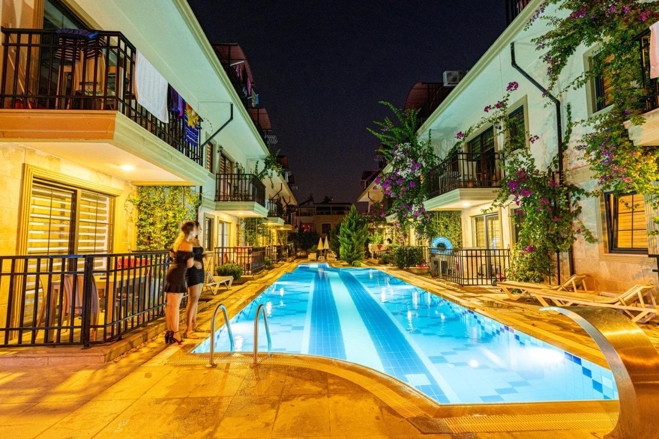 Yasam Park Apart Hotel - Fethiye Calis Beach Eksteriør bilde