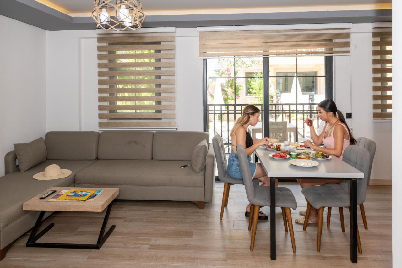 Yasam Park Apart Hotel - Fethiye Calis Beach Eksteriør bilde