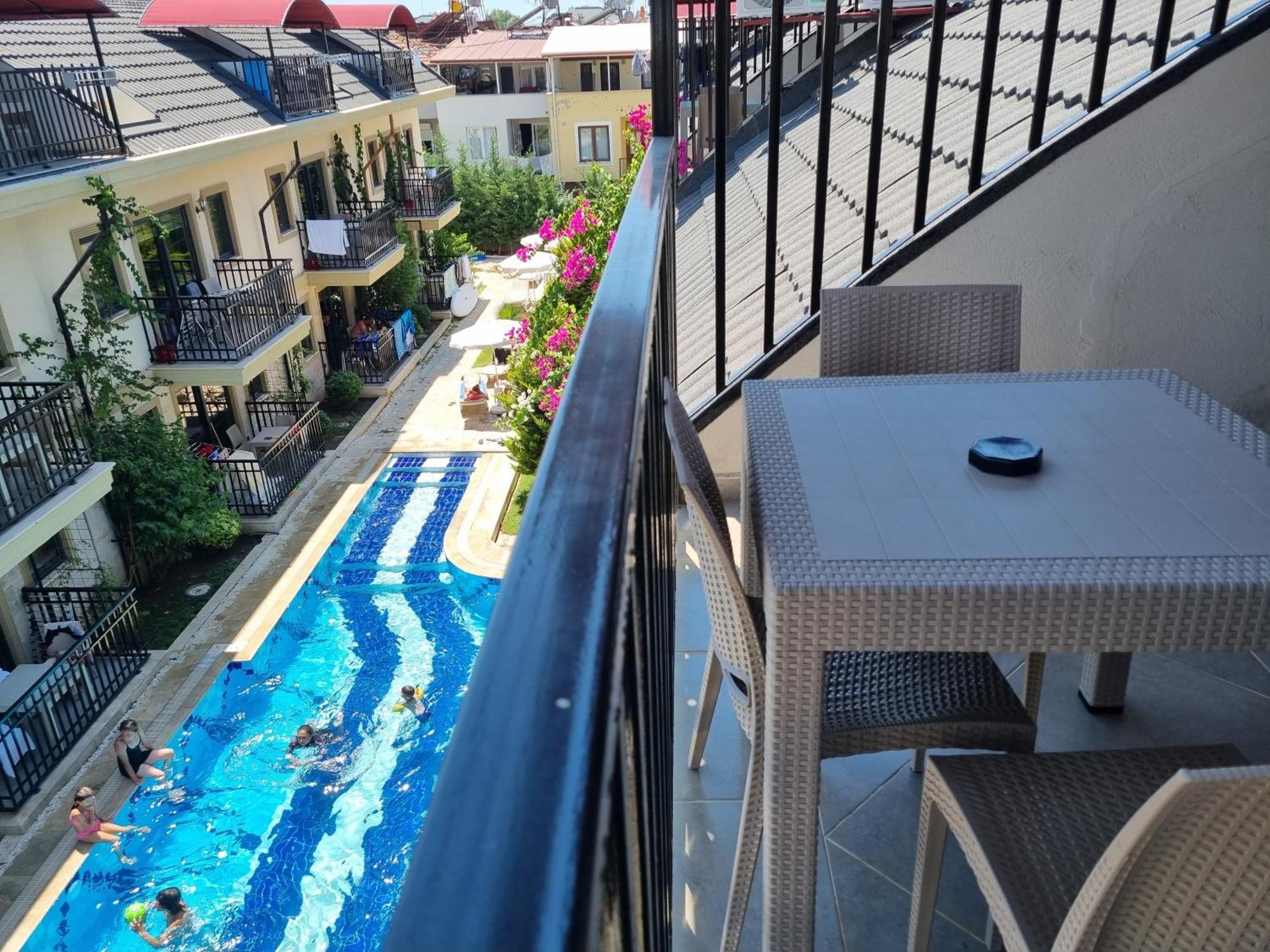 Yasam Park Apart Hotel - Fethiye Calis Beach Rom bilde